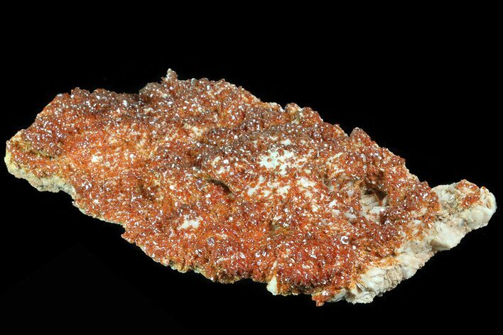 Ruby Red Vanadinite Crystals on Pink Barite - Morocco #82371